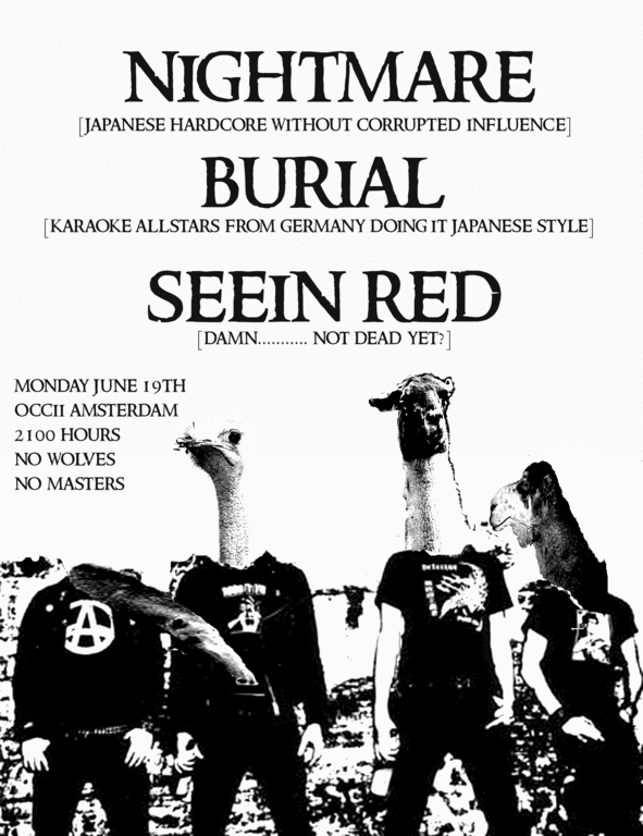 Nightmare-Burial-Seein Red @ Occii Amsterdam Holland 6-19-06