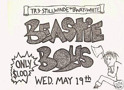 Beastie Boys @ Tier 3 New York City NY 5-19-82
