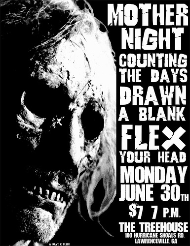 Mother Night-Counting The Days-Drawn A Blank-Flex Your Head @ The Treehouse Lawrenceville GA 6-30-08