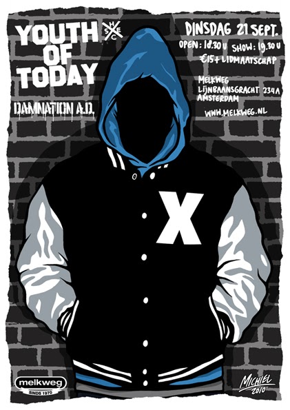 Youth Of Today-Damnation AD @ Amsterdam Holland 9-21-11