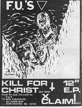 FU’s-Kill For Chirst (XClaim! Records)