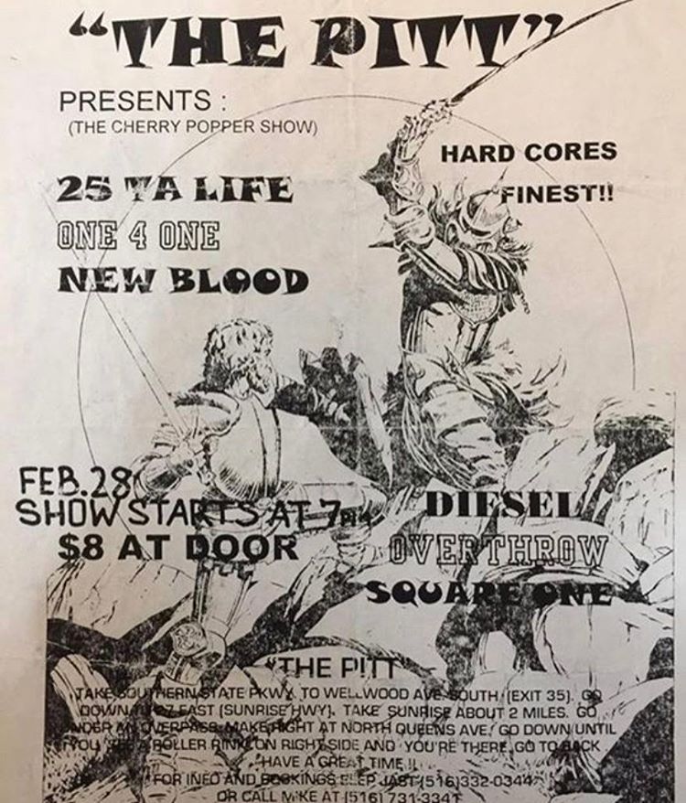 25 Ta Life-One 4 One-New Blood-Diesel-Overthrow-Square One @ Queens NY 2-28-UNKNOWN YEAR