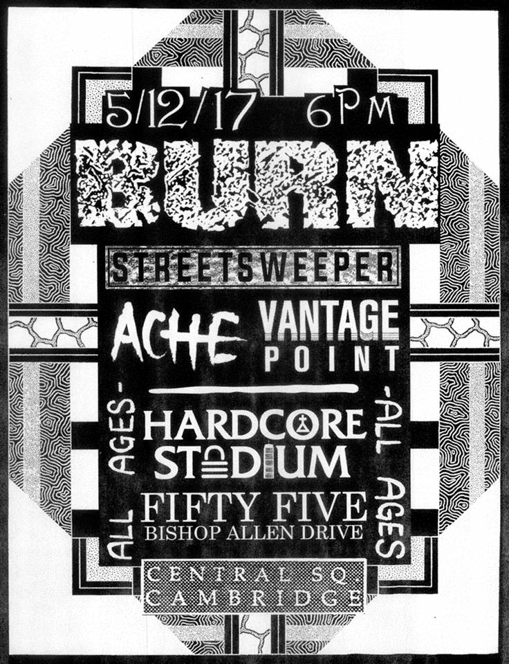 Burn-Streets Sweeper-Ache-Vantage Point @ Cambridge MA 5-12-17