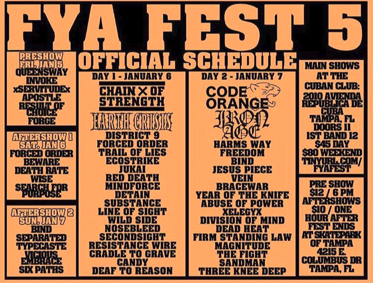 FYA Fest 2018