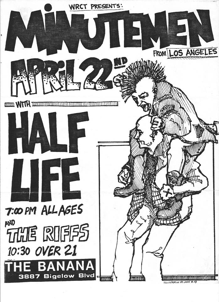 Minutemen-Half Life-The Riffs @ Pittsburgh PA 4-22-85