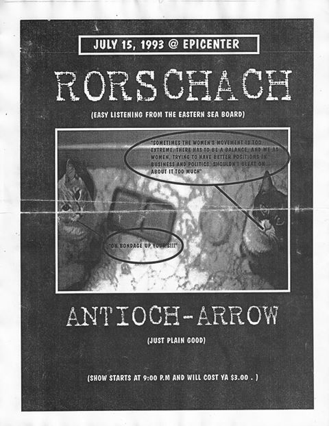 Rorschach-Antioch Arrow @ Valencia CA 7-15-93