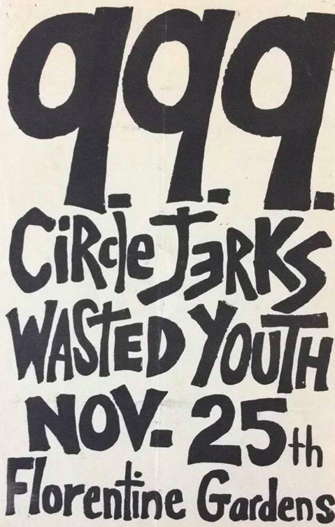 999-Circle Jerks-Wasted Youth @ San Francisco CA 11-25-81