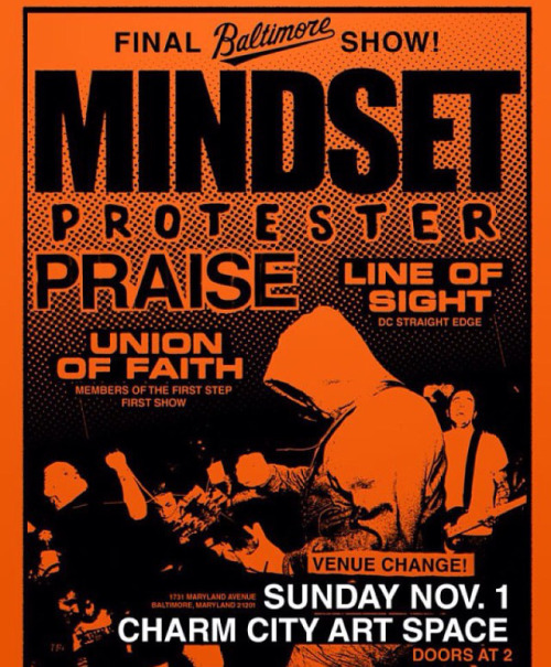 Mindset-Protester-Praise-Union Of Faith-Line Of Sight  @ Baltimore MD 11-1-15