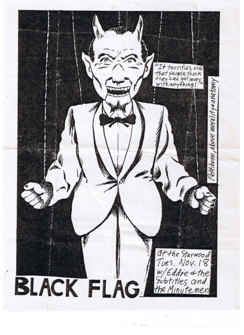 Black Flag-Eddie & The Sub Titles-Minutemen @ Hollywood CA 11-18-80