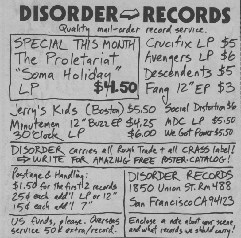 Disorder Records