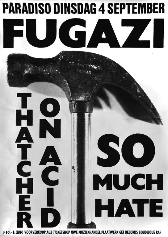 Fugazi-So Much Hate-Thatcher On Acid @ Amsterdam Netherlands 9-4-90