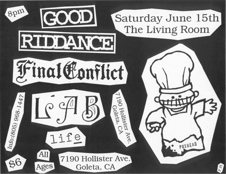 Good Riddance-Final Conflict-Lab-Life @ Goleta CA 6-15-91