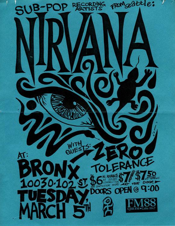 Nirvana-Zero Tolerance @ Buffalo NY 3-5-91