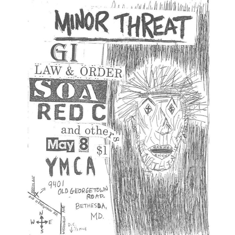 Minor Threat-Government Issue-Law & Order-SOA-Red C @ Bethesda MD 5-8-81