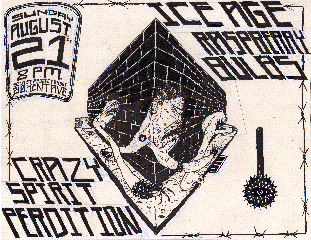 Ice Age-Raspberry-Crazy Spirit-Perdition @ Brooklyn NY 8-21-11