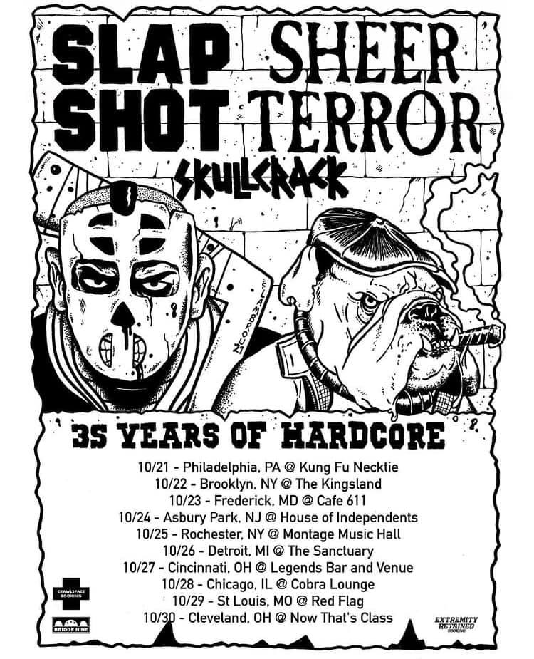 Slapshot/Sheer Terror Tour 2021
